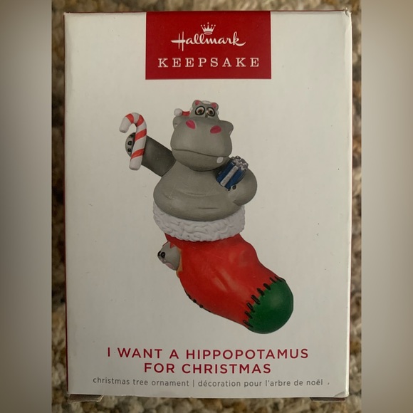 I want a hippopotamus for christmas 2025 hallmark keepsake ornament